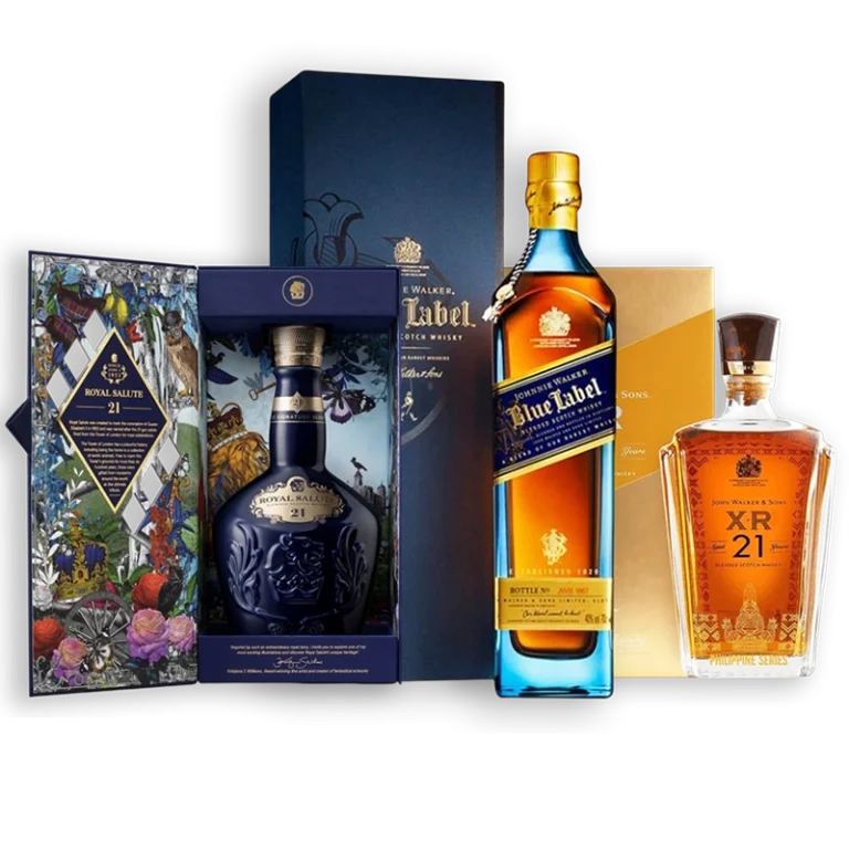 royal whiskey luxury whiskey brands order johnnie walker online shop johnnie walker set of 3 bottles 21y bl xr rs