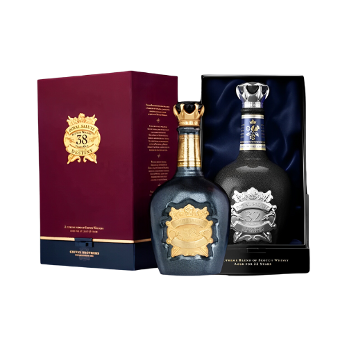 royal whiskey luxury whiskey brands order royal salute online shop royal salute set of 2 32 and 38 years