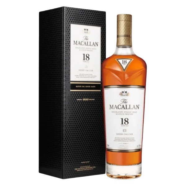 royal whiskey luxury whiskey brands buy macallan online shop macallan 18 sherry 2022 release