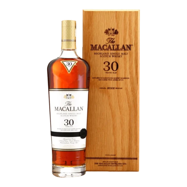 royal whiskey luxury whiskey brands buy macallan online shop macallan 30 sherry oak 2022 release