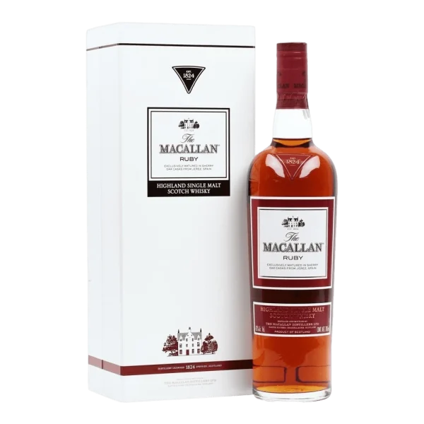 royal whiskey luxury whiskey brands buy macallan online shop macallan ruby 1824 series 70cl