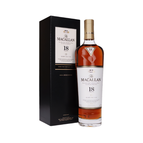 royal whiskey luxury whiskey brands buy macallan online shop macallan 18 sherry oak 2023 release