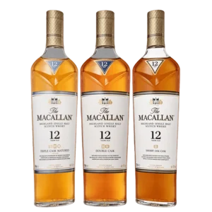 royal whiskey luxury whiskey brands buy macallan online shop macallan 12 years set of 3 bottles