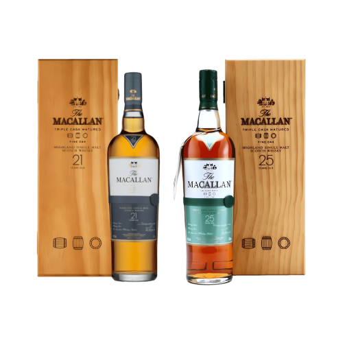 royal whiskey luxury whiskey brands buy macallan online shop macallan fine oak 21 and 25 years