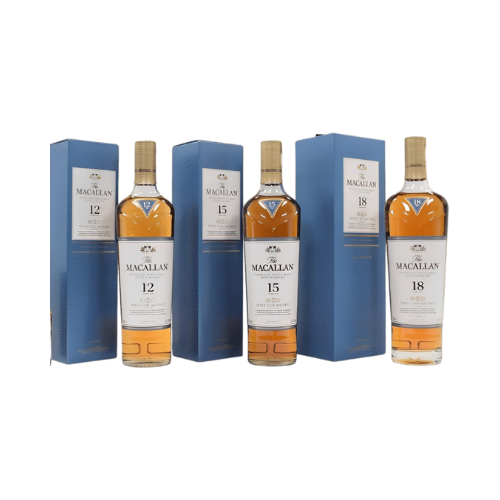 royal whiskey luxury whiskey brands buy macallan online shop macallan triple cask collection 12y 15y 18y