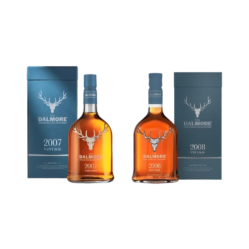 royal whiskey luxury whiskey brands buy dalmore online shop dalmore vintage set of 2 2007 2008