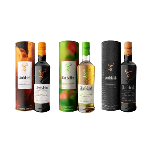 royal whiskey luxury whiskey brands buy glenfiddich online shop glenfiddich experimental series set of 3