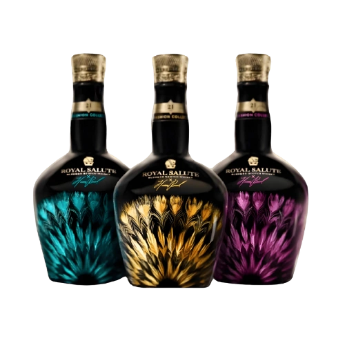 royal whiskey luxury whiskey brands buy royal salute online shop royal salute harris reed edition set of 3