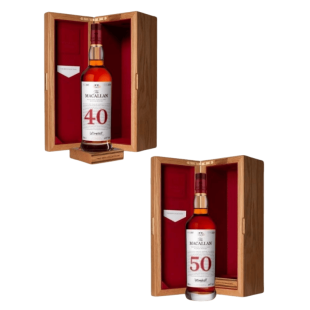 Macallan Red Collection (40 & 50 Years) - Release 2020