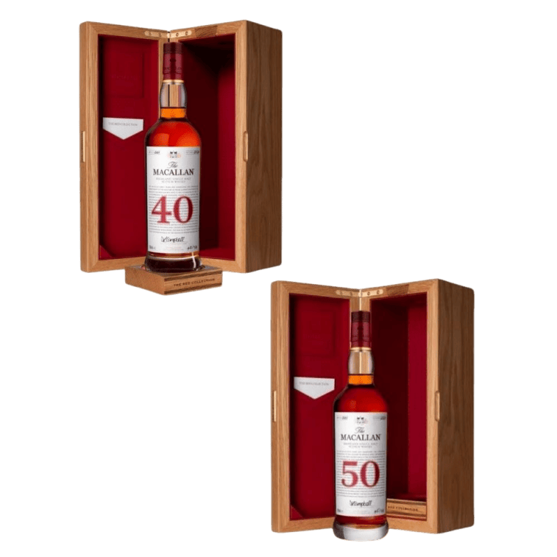 Macallan Red Collection (40 & 50 Years) - Release 2020