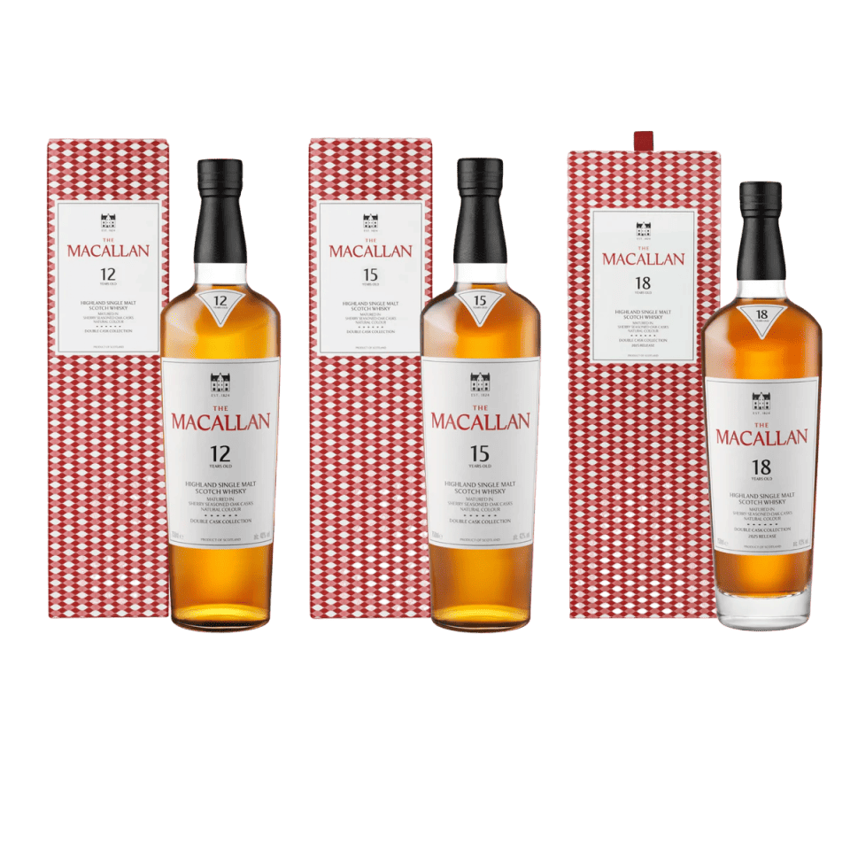 Macallan Double Cask Set of 3 Release 2025