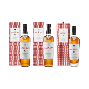 royal whiskey luxury whiskey brands buy macallan online shop macallan double cask set of 3 release 2025