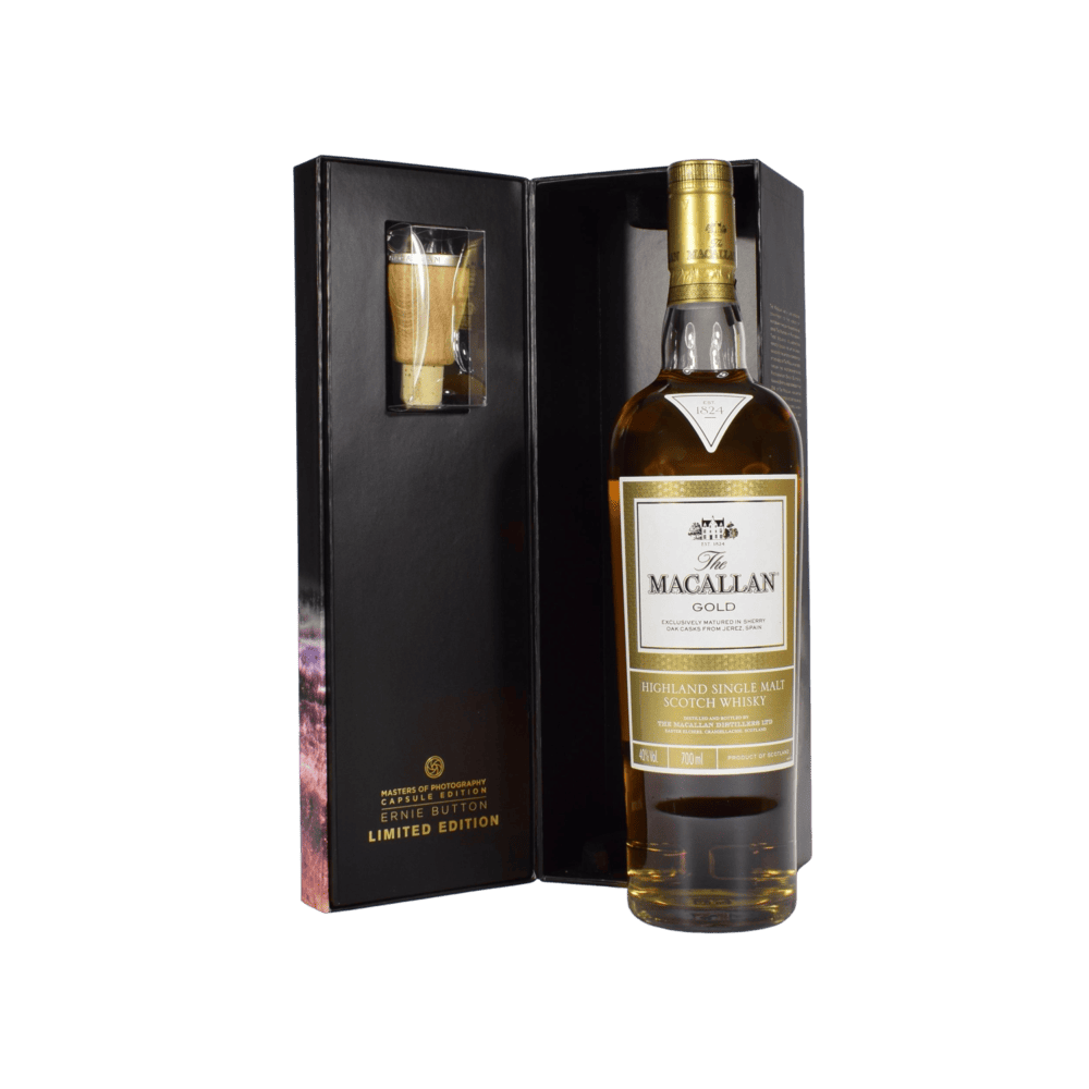 Macallan Gold Ernie Button Limited Edition