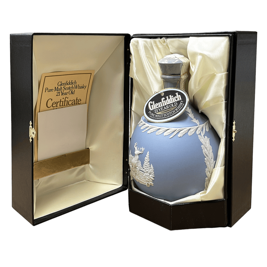 Glenfiddich 21 Year Old Wedgwood Centenary Decanter