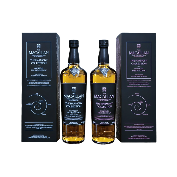 royal whiskey luxury whiskey brands buy macallan online shop macallan harmony coconut collection